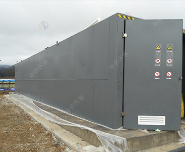 農(nóng)村一體化污水處理設(shè)備300噸項目