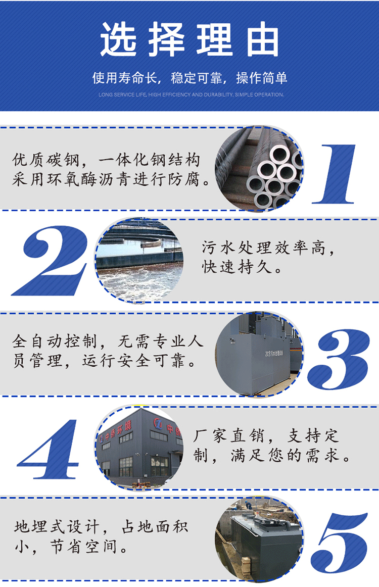 小型地埋式污水處理設備選擇中僑環(huán)境的優(yōu)勢